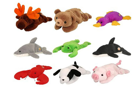 1990s hot sale stuffed animals