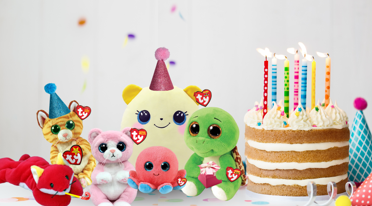 happy birthday beanie baby